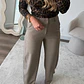 Calça Power Shape Balloon Taupe - Thumbnail 5