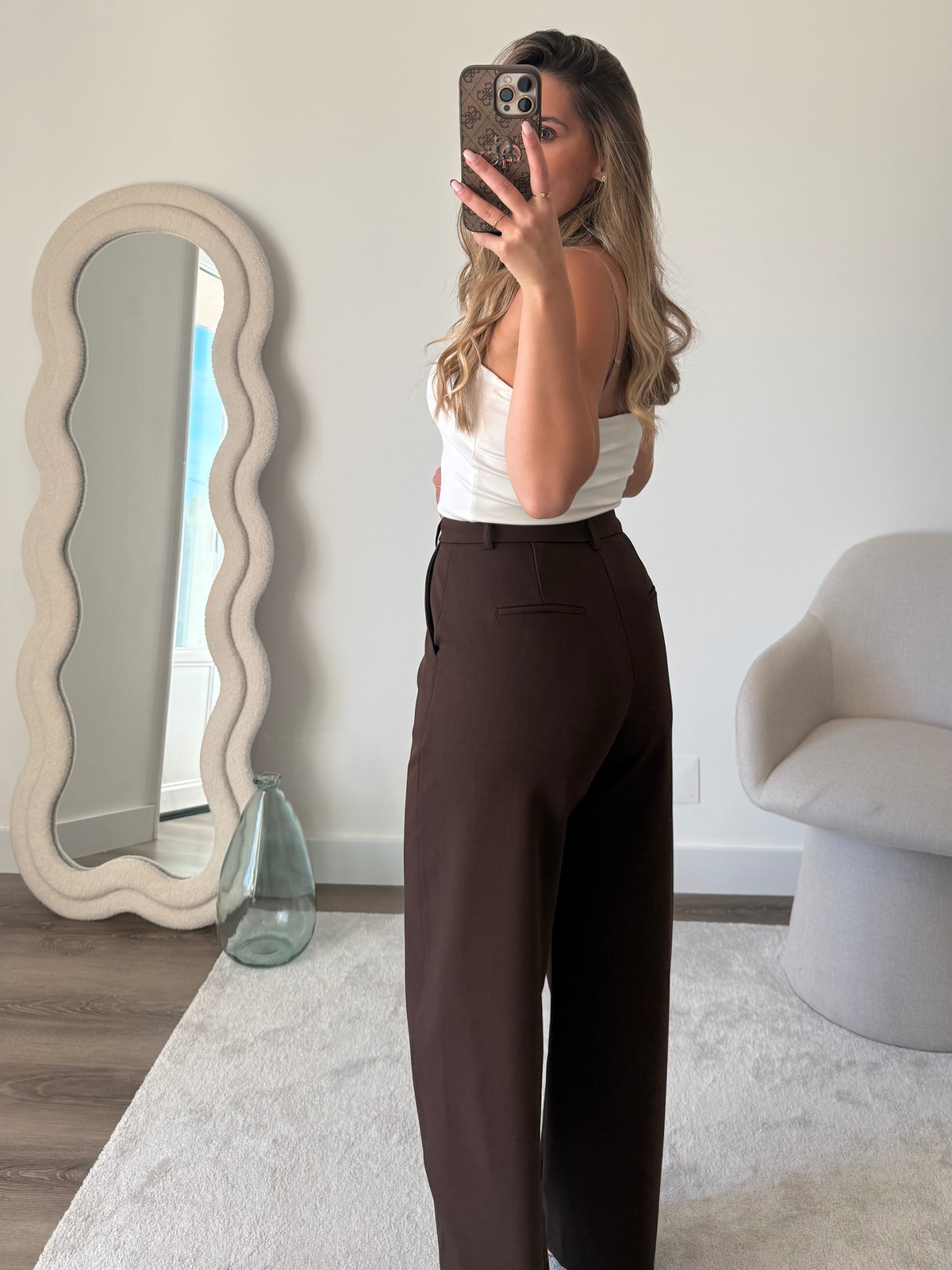 Calça Power Shape Balloon Chocolate  3