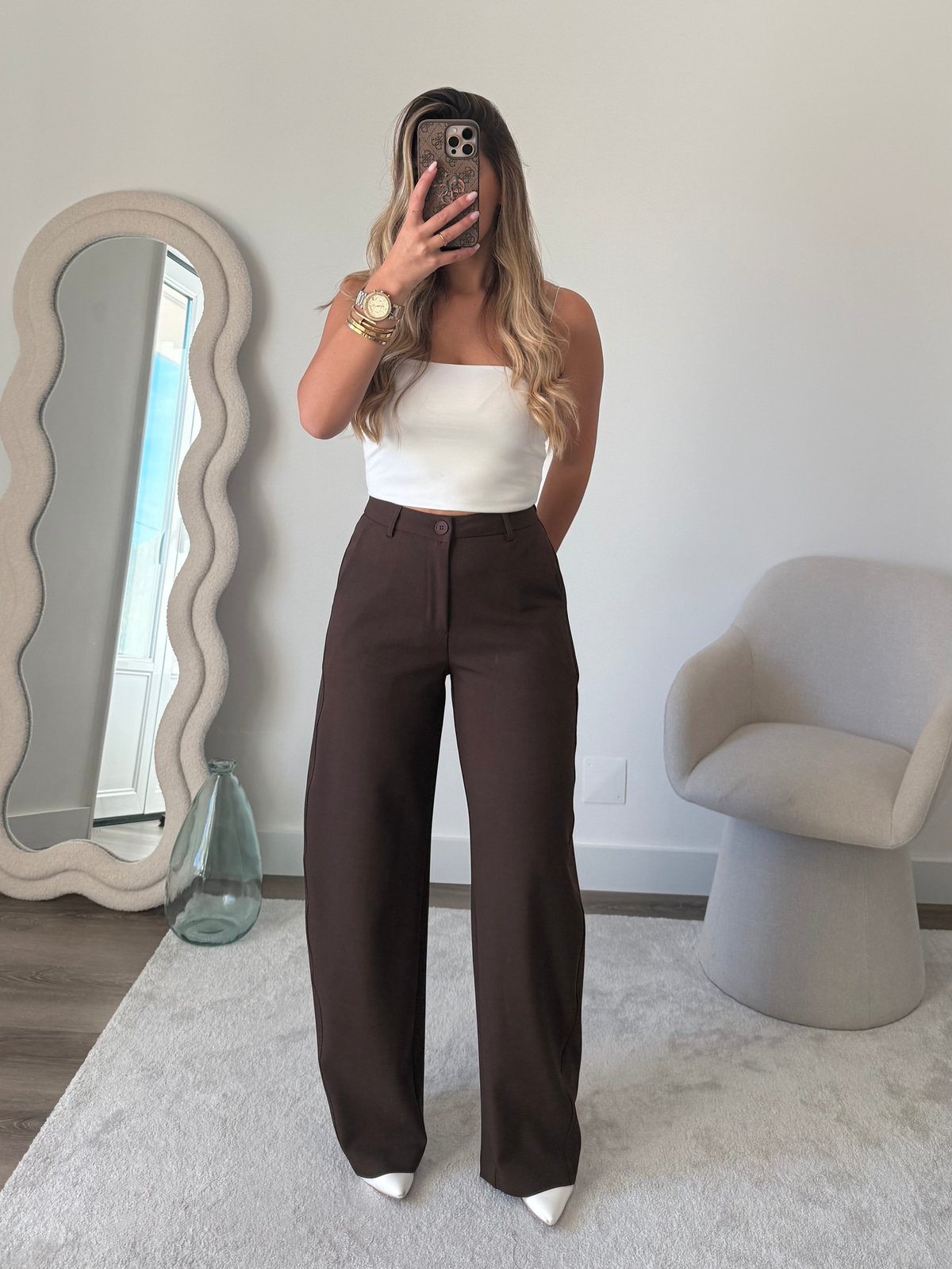 Calça Power Shape Balloon Chocolate  1