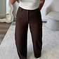 Calça Power Shape Balloon Chocolate  - Miniatura 2