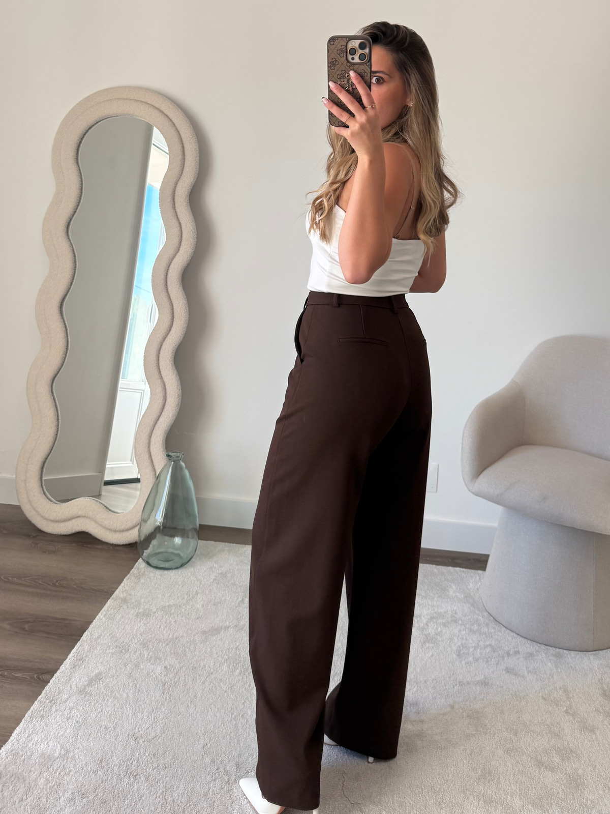 Calça Power Shape Balloon Chocolate  5