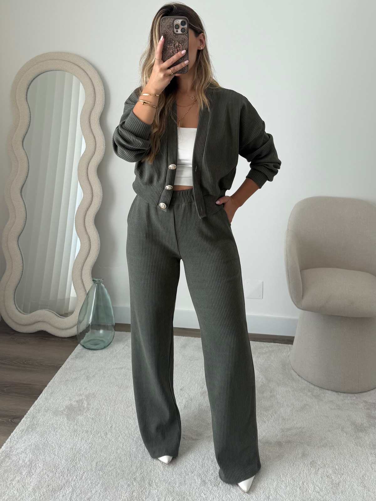 Conjunto Elodie Verde kaki  (pré-venda: envio previsto dia 26/10) 1
