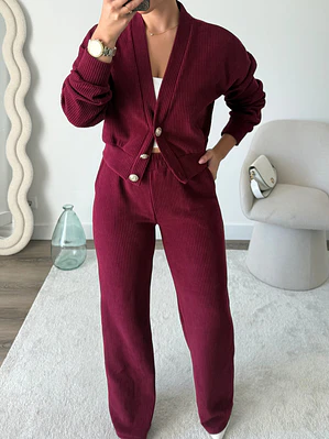 Conjunto Elodie- Bordeaux (pré-venda: envio previsto dia 26/10)