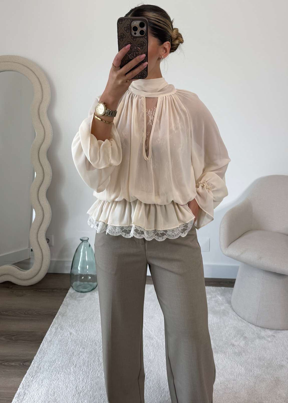 Blusa Amorette Bege 6