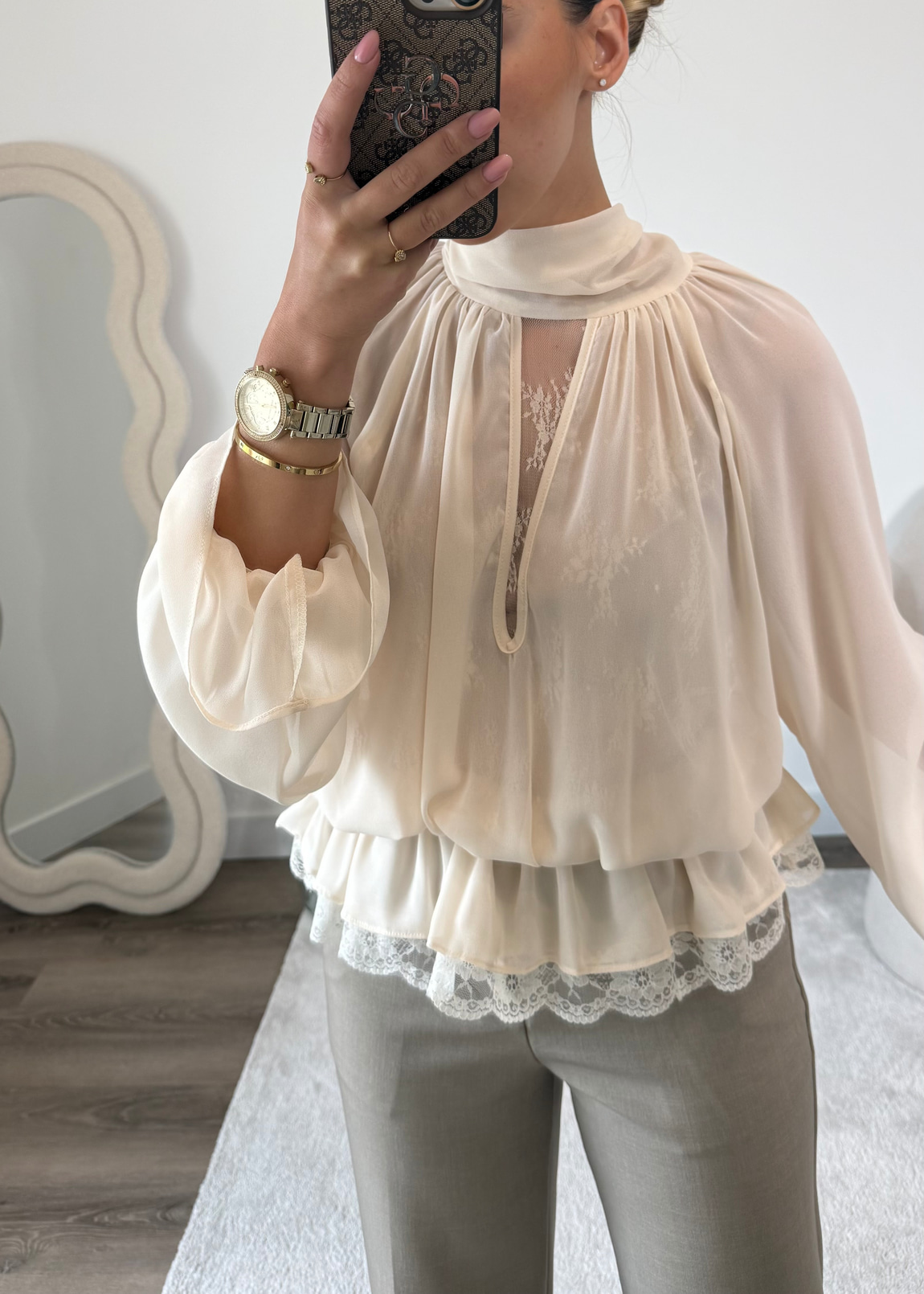 Blusa Amorette Bege 4