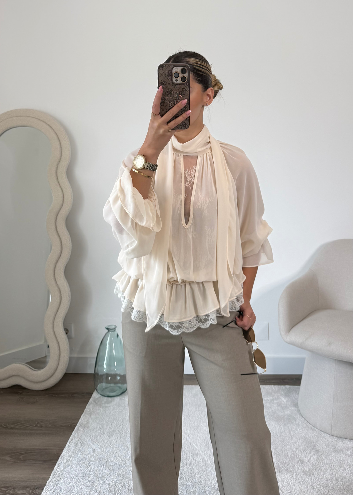 Blusa Amorette Bege 7