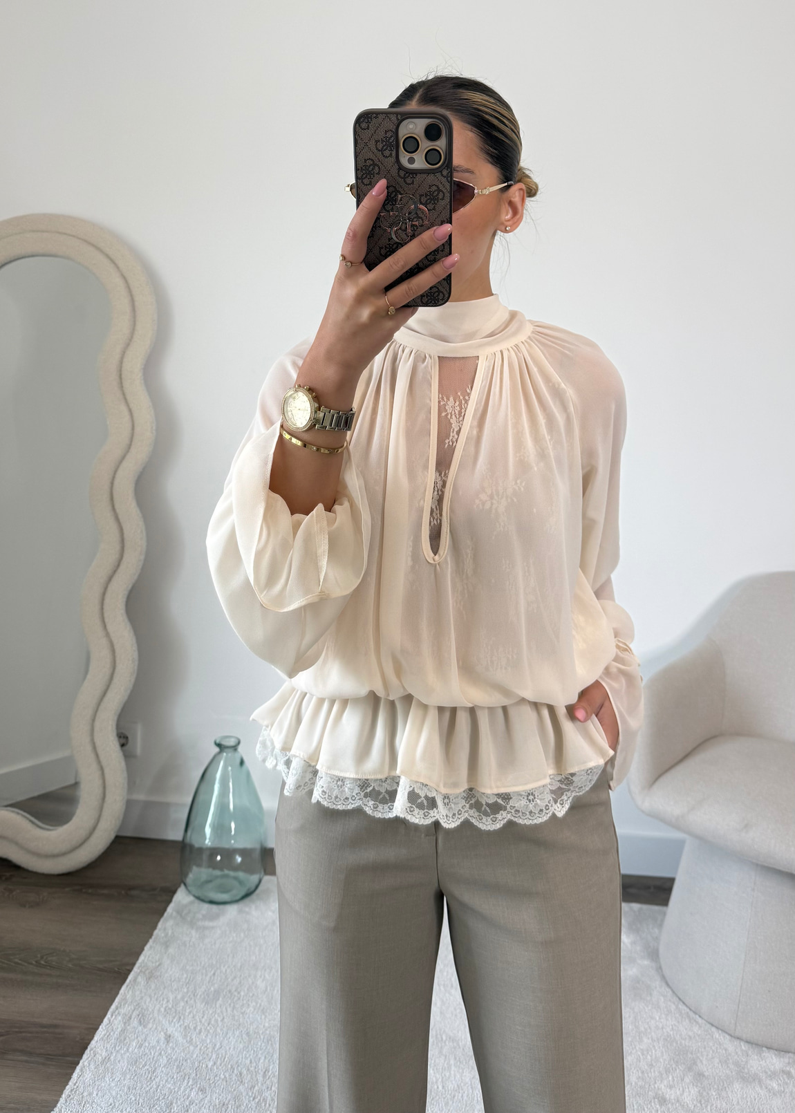 Blusa Amorette Bege 2