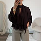 Blusa Amorette Café - Thumbnail 5