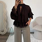 Blusa Amorette Café - Thumbnail 6