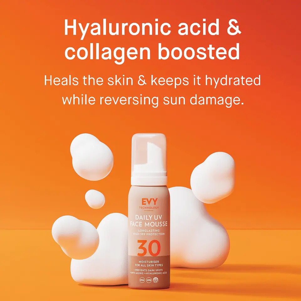 EVY - Daily UV Face Mousse SPF 30 75ml 5