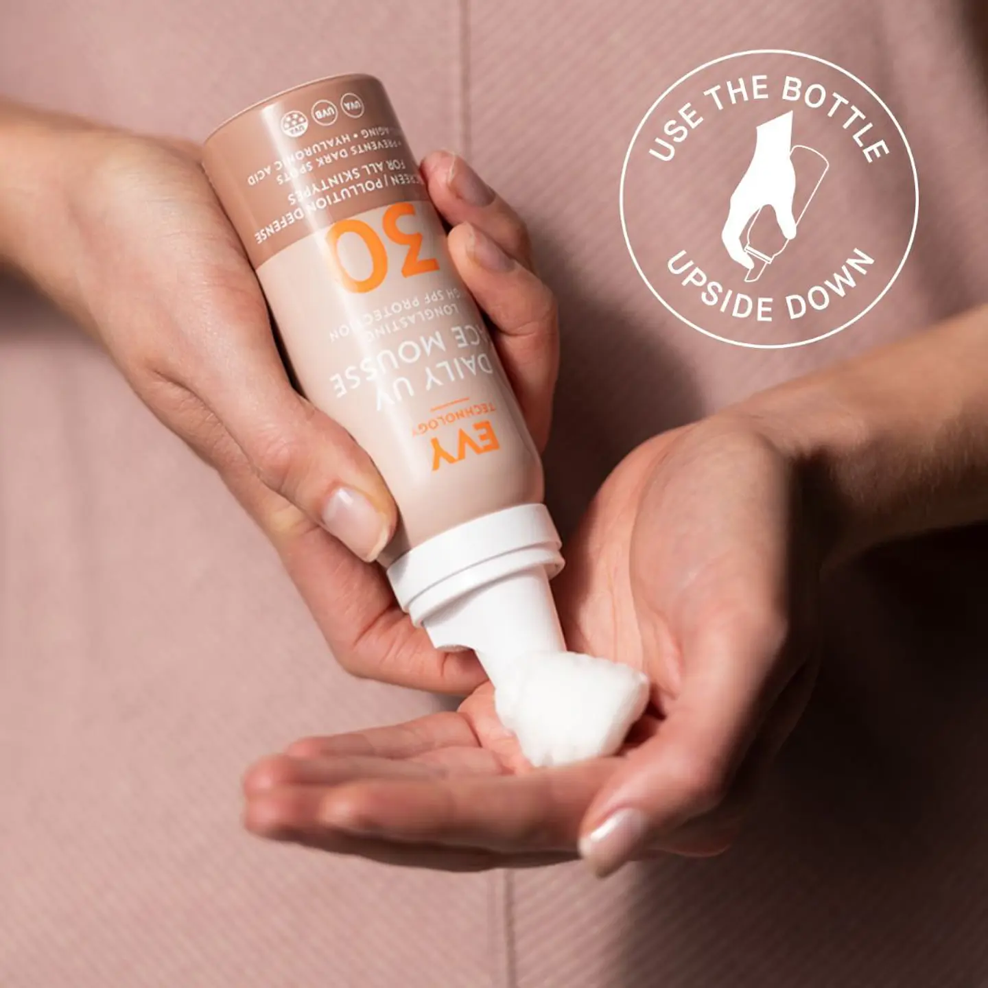 EVY - Daily UV Face Mousse SPF 30 75ml 11