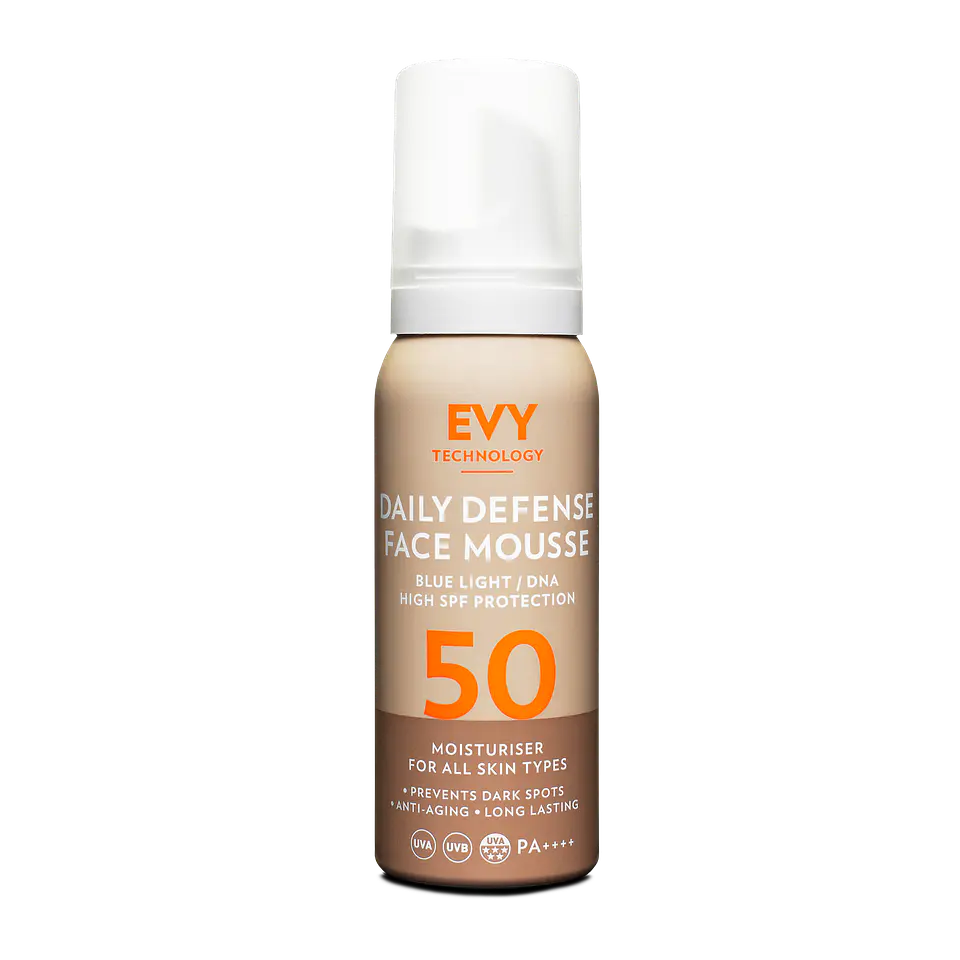 EVY - Daily Defense Face Mousse SPF 50 75ml 1
