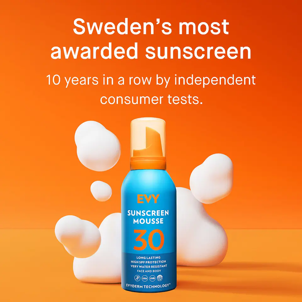 EVY - Sunscreen Mousse SPF 30 150ml 6