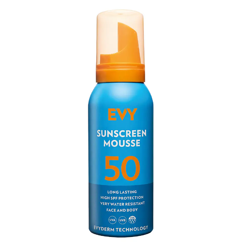 EVY - Sunscreen Mousse SPF 50 100ml 6
