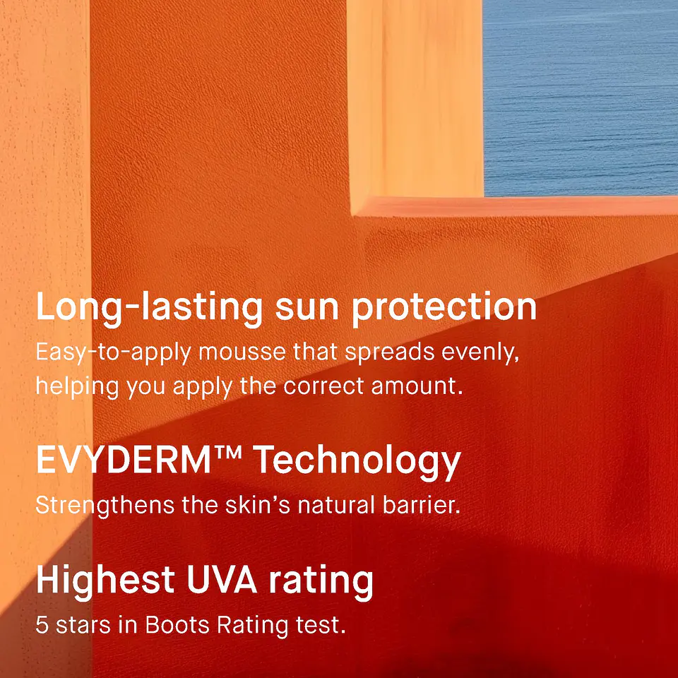 EVY - Sunscreen Mousse SPF 50 100ml 8