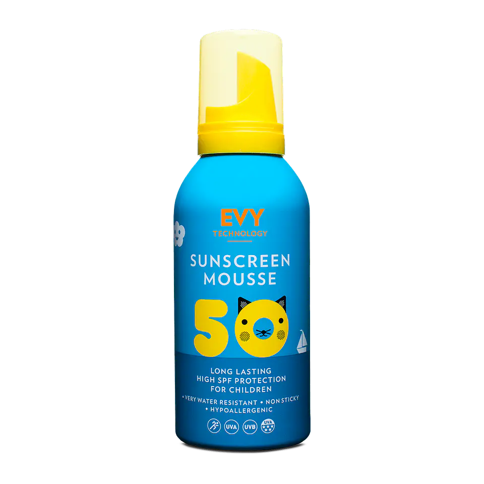 EVY - Sunscreen Mousse Kids SPF 50 150ml 1