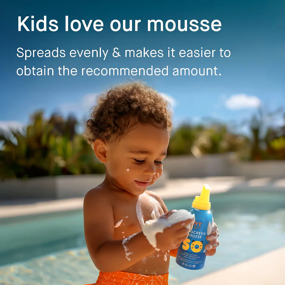 EVY - Sunscreen Mousse Kids SPF 50 150ml 5