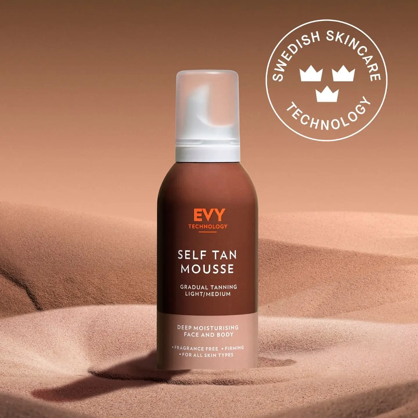 EVY - Self Tan Mousse Light/Medium 150ml 6