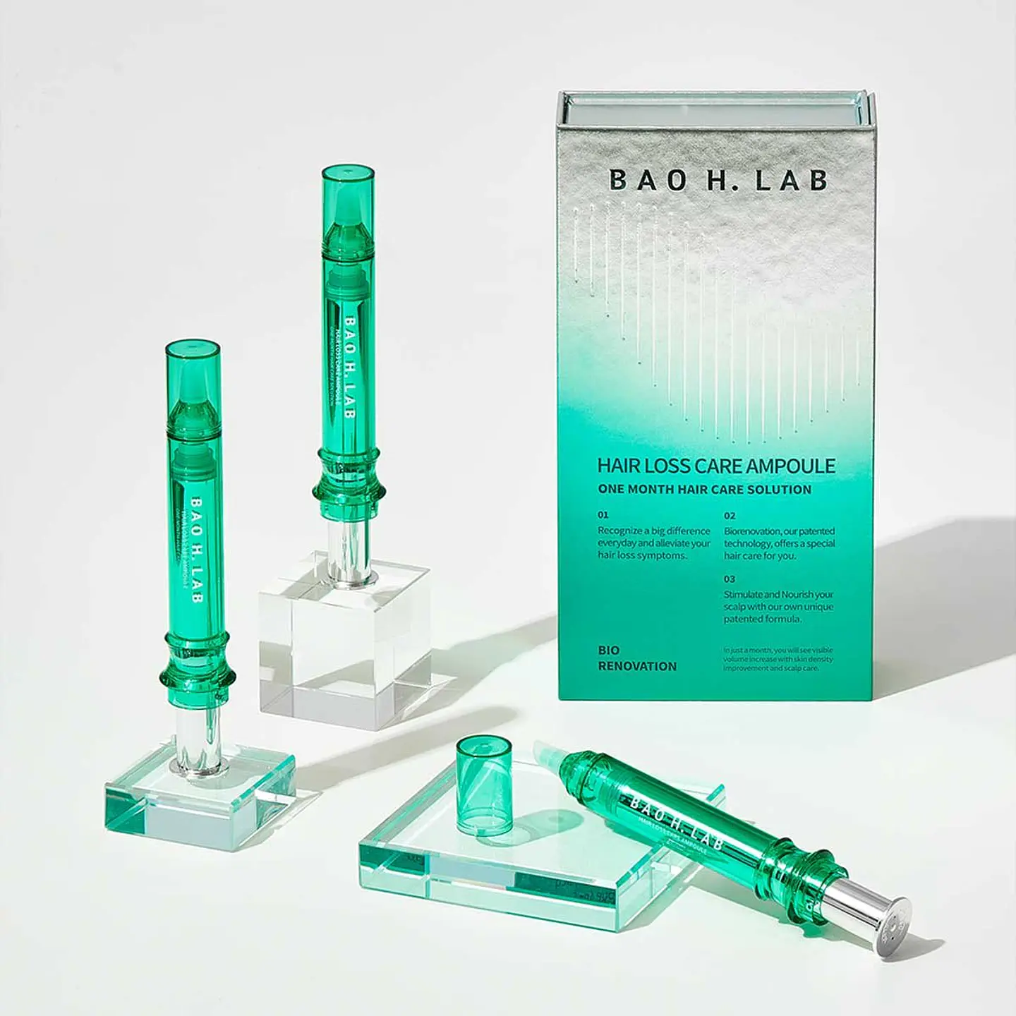 Bao H Lab - Ampola de Tratamento Anti-Queda 2x amp 3