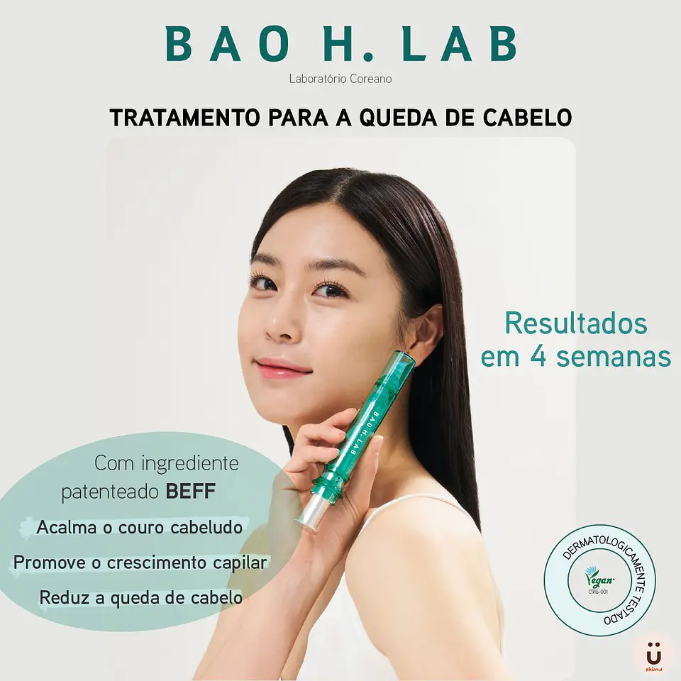 Bao H Lab - Ampola de Tratamento Anti-Queda 2x amp 5