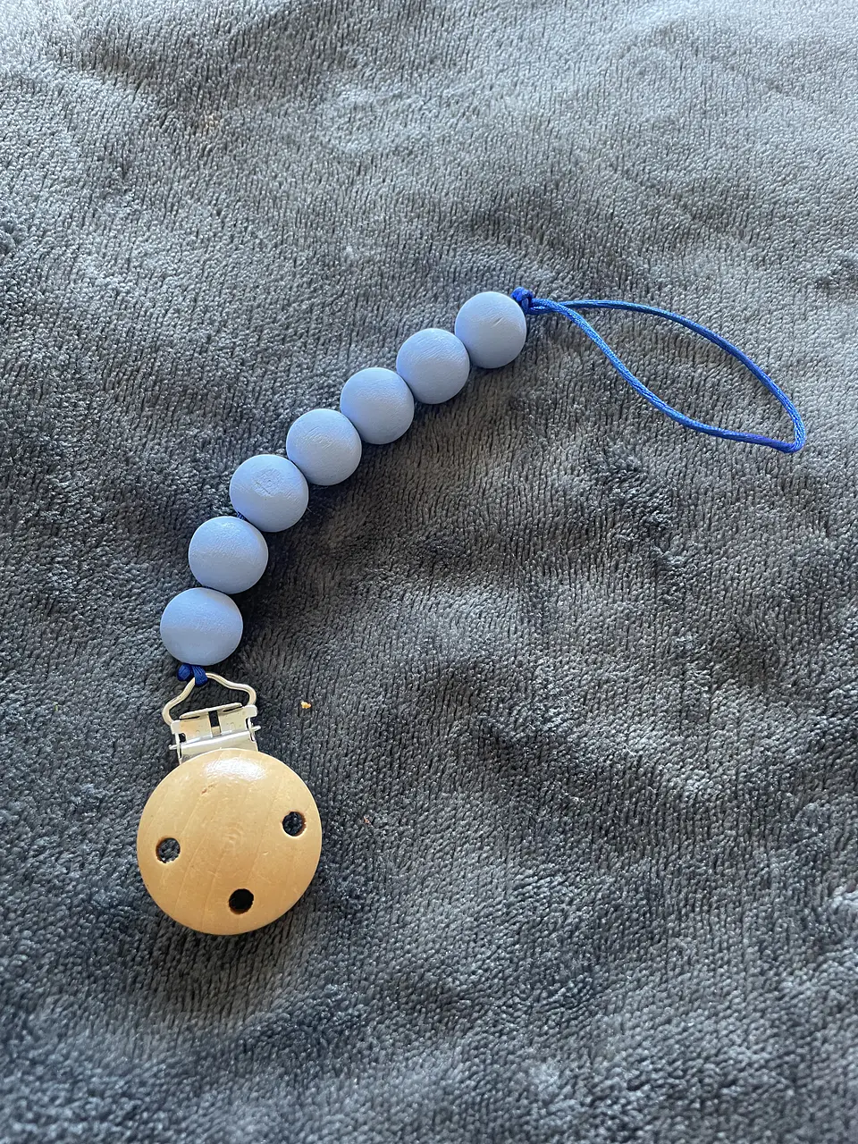 Prende-Chupetas Azul Pastel 1