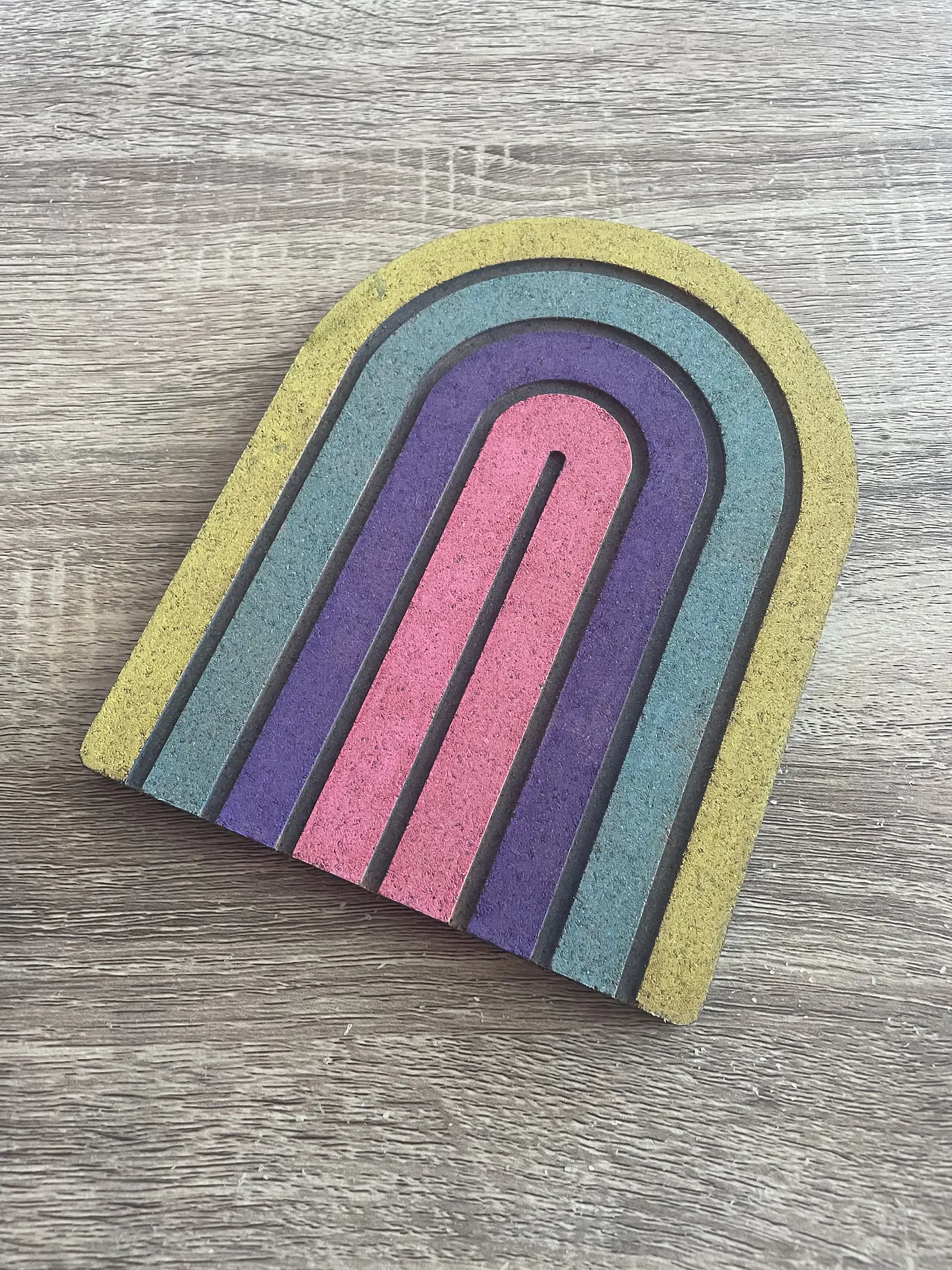 Base para Tacho Arco Íris Cores Vivas 1