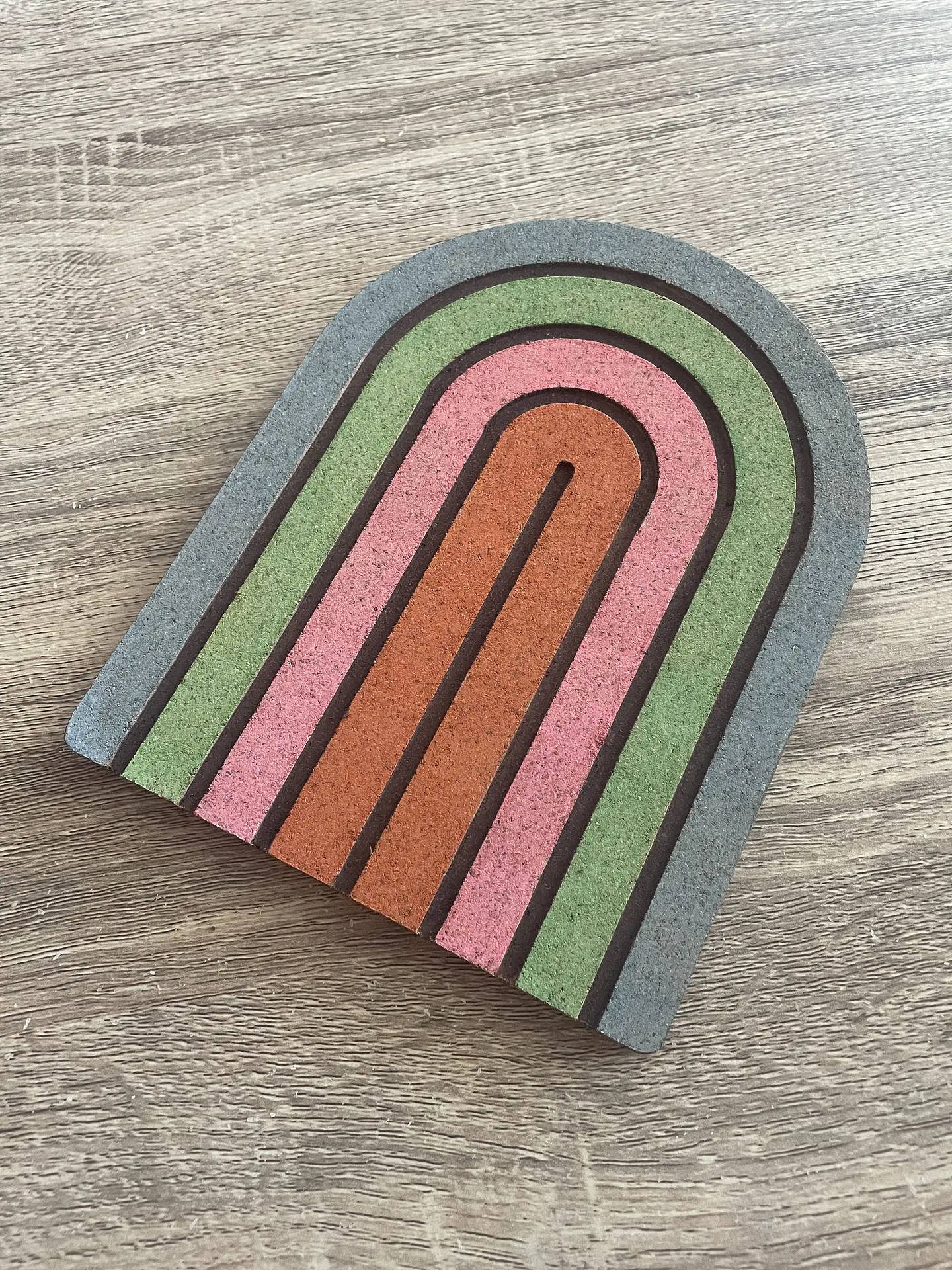 Base para Tacho Arco Íris Cores Natureza 1