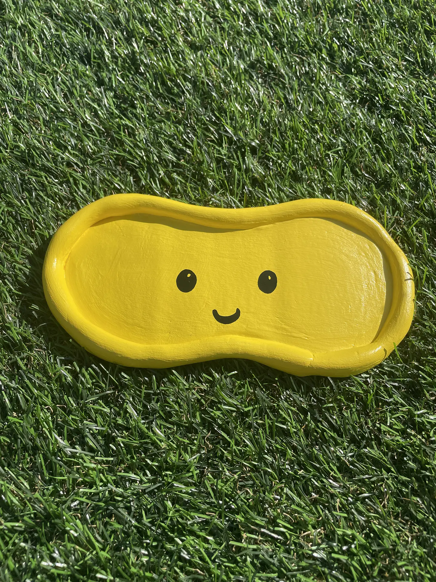 Porta-Óculos em Cerâmica Amarelo Smile 2