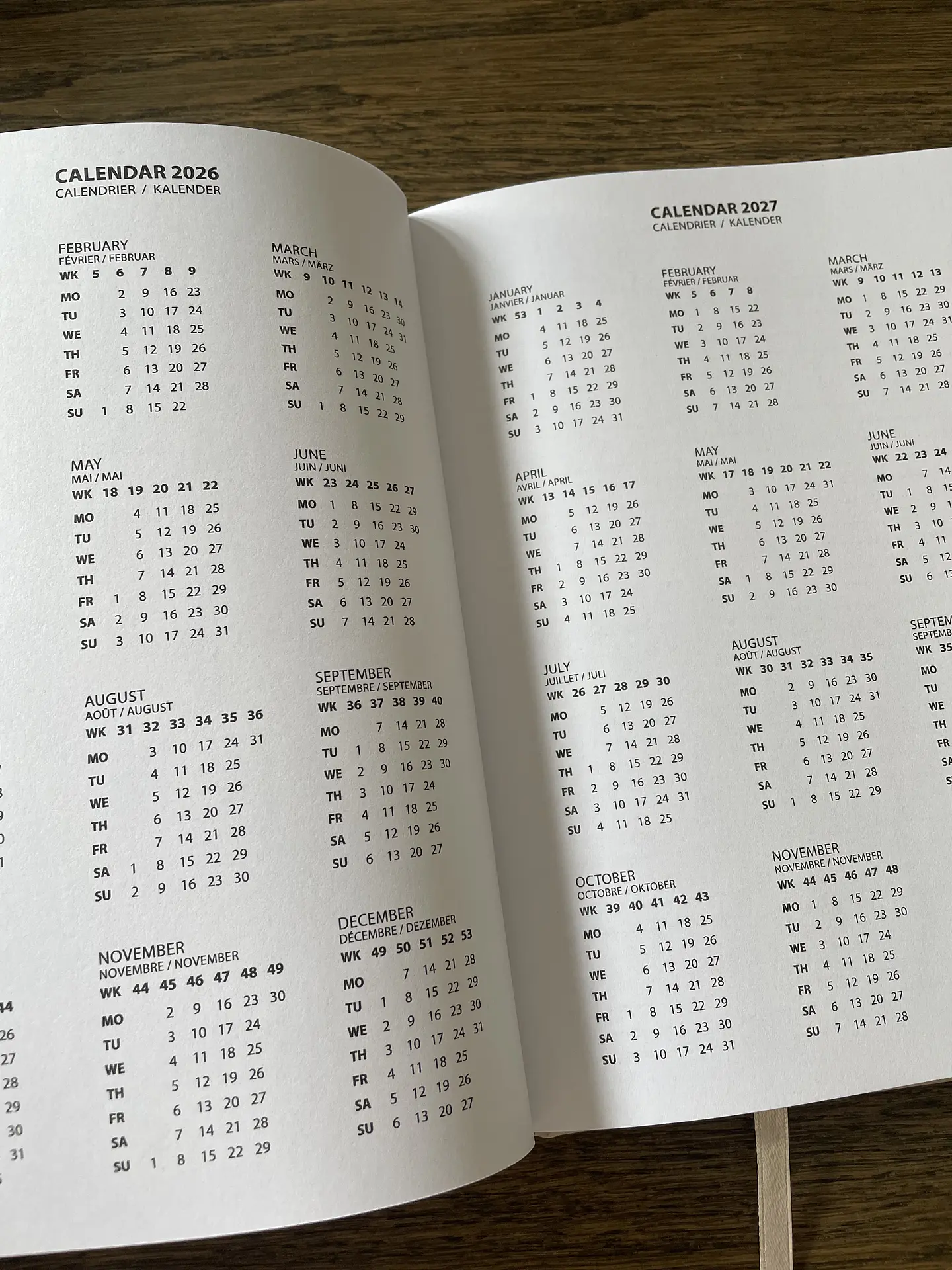 Agenda 26/27 Corações | Hearts Planner 26/27 3