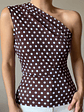 Top asimétrico lunares  - Miniatura 3