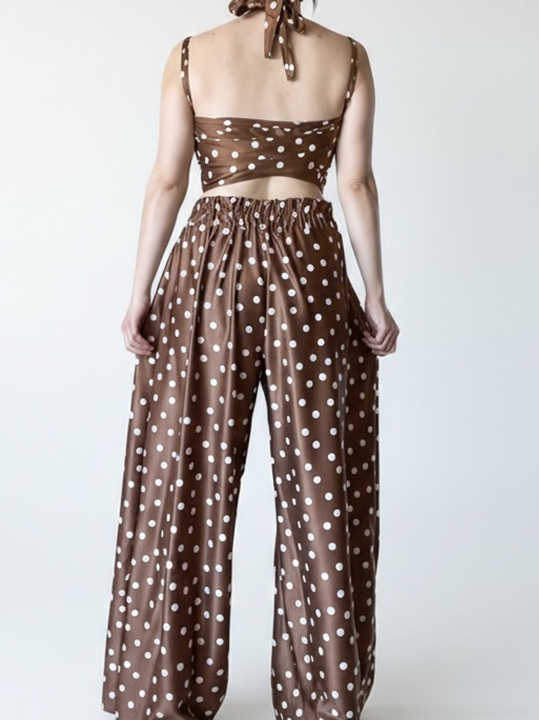 Pantalon Palazzo lunares  2