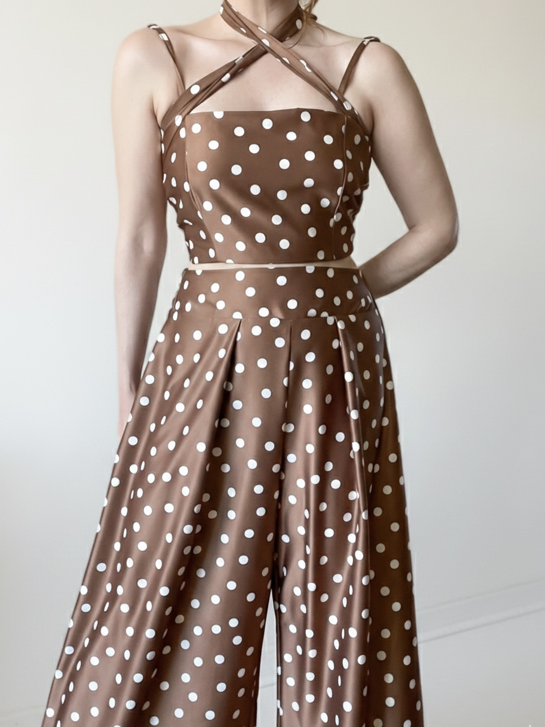 Pantalon Palazzo lunares  3