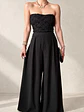 Pantalon Palazzo Negro  - Miniatura 4
