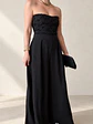 Pantalon Palazzo Negro  - Miniatura 3