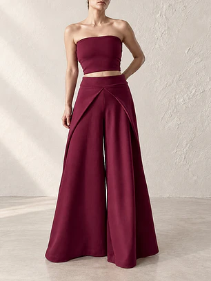 Pantalón Grama Rouge Burdeo