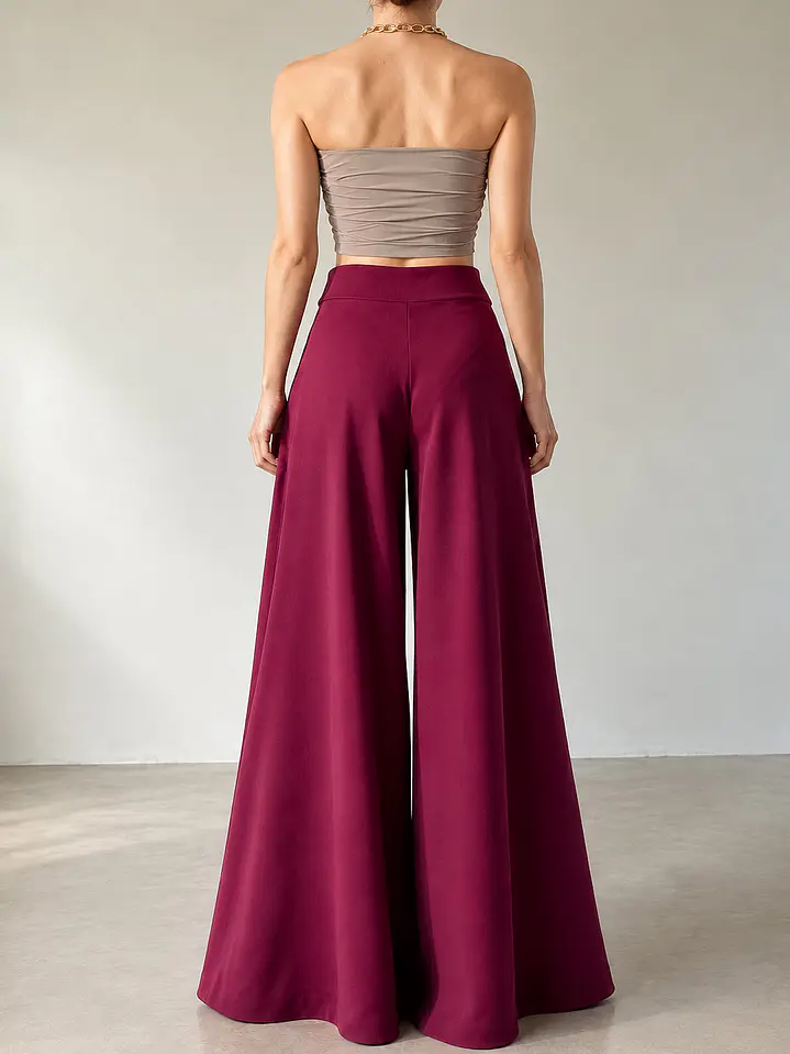 Pantalón Vector Burdeo 2