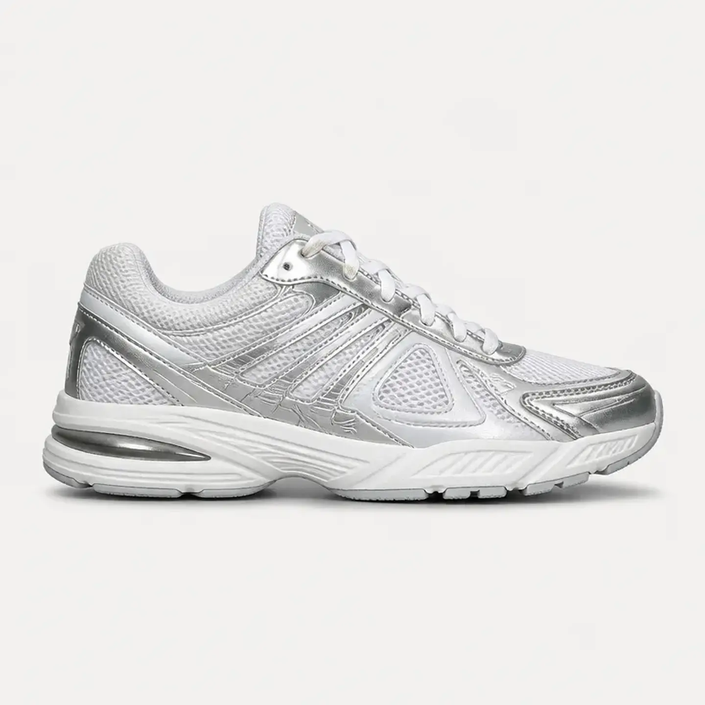 Tênis Aero Court Branco Prata 1