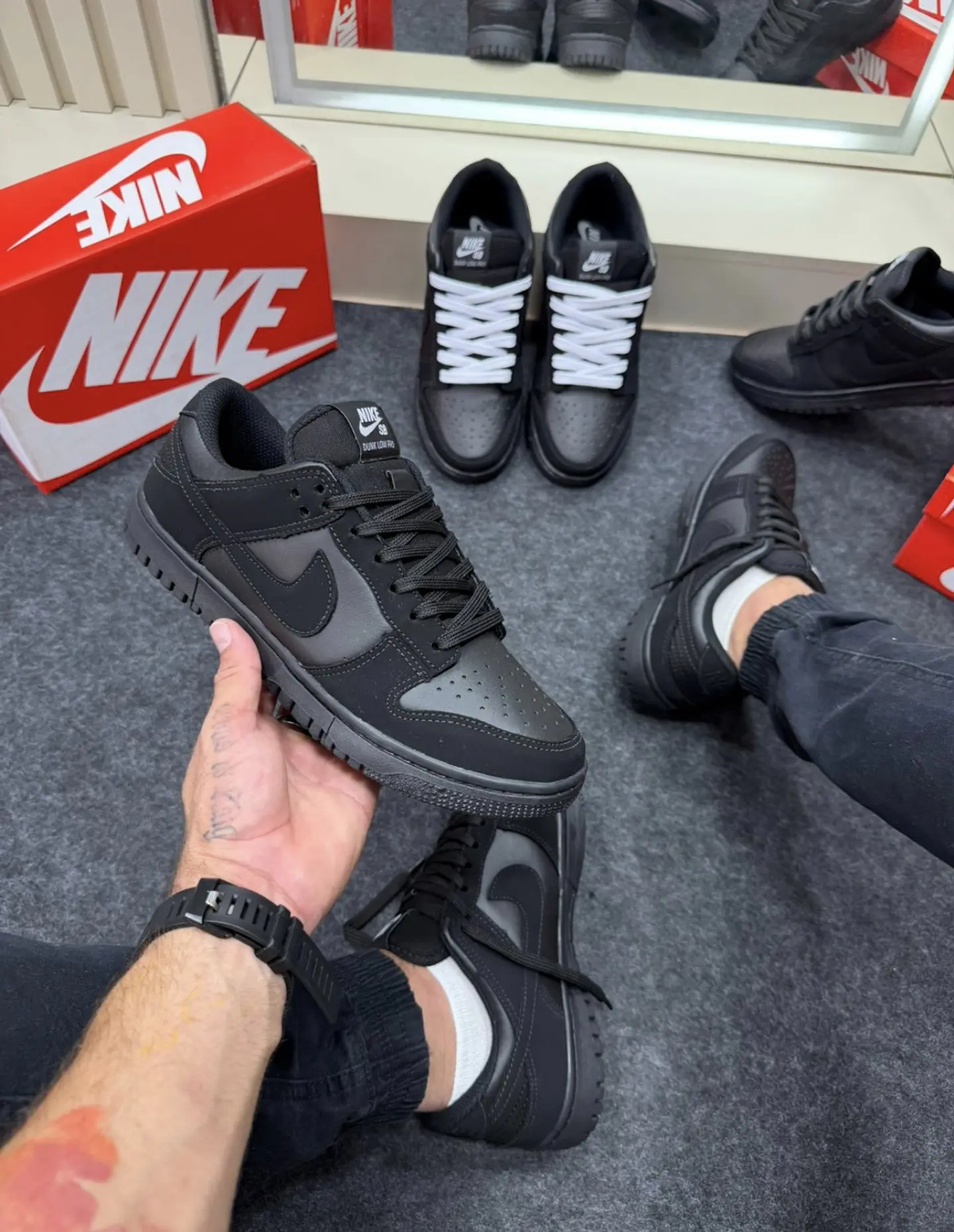 Nike Sb Dunk Preto 1