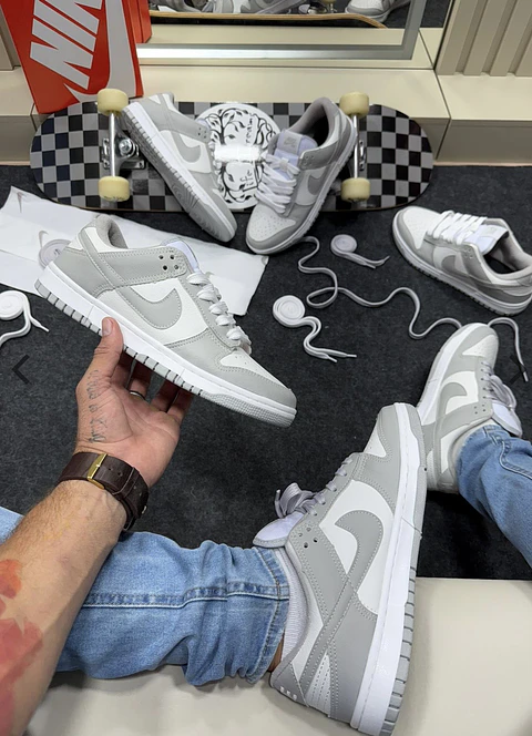 Nike Sb Dunk Cinza