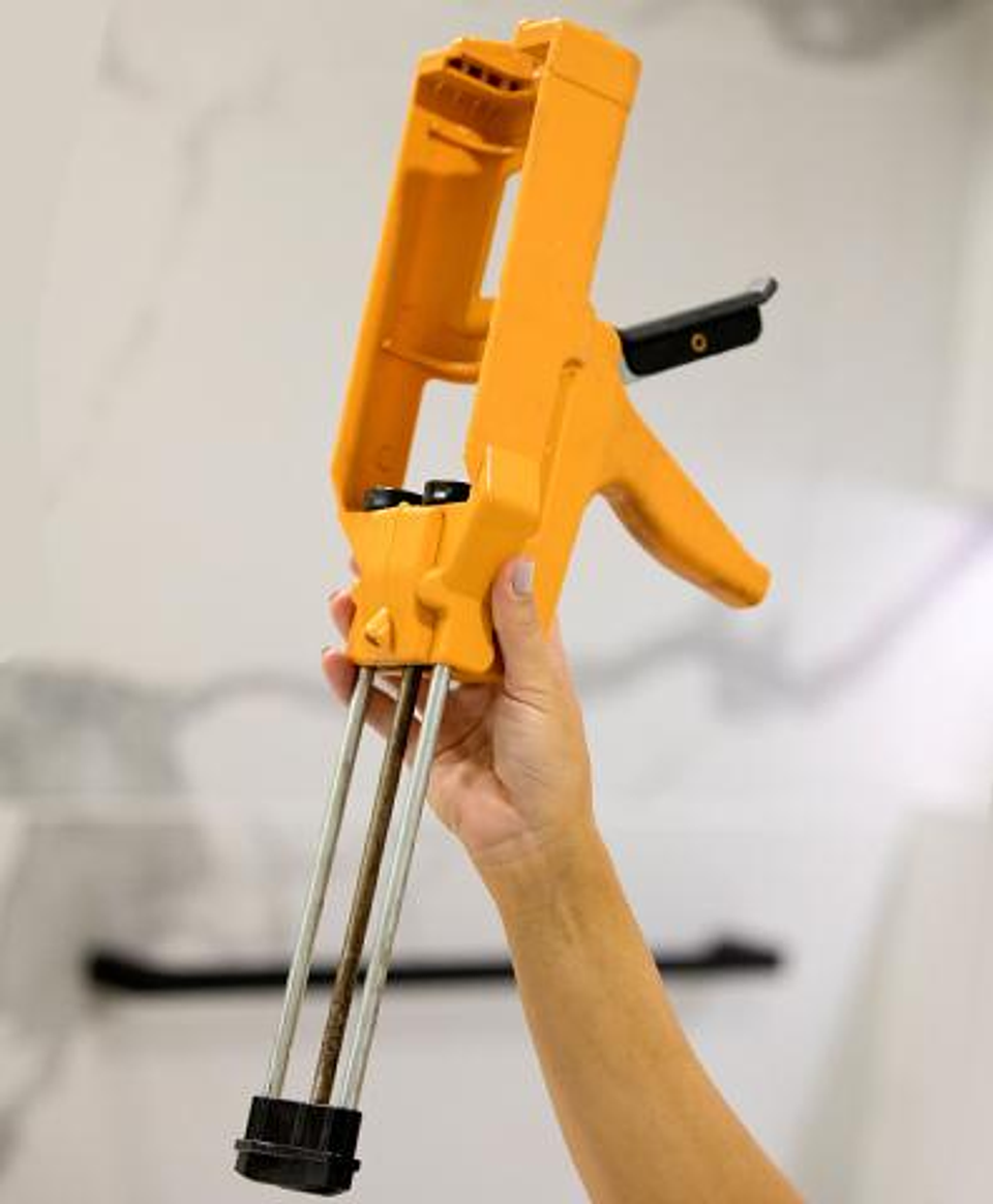 Pistola para tubo doble 2