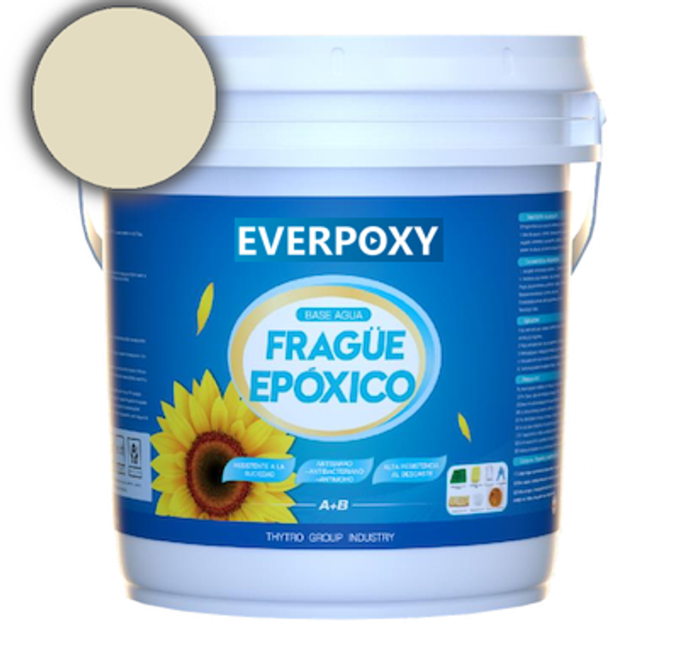 Fragüe epóxico opaco - LIGHT GRAY 1