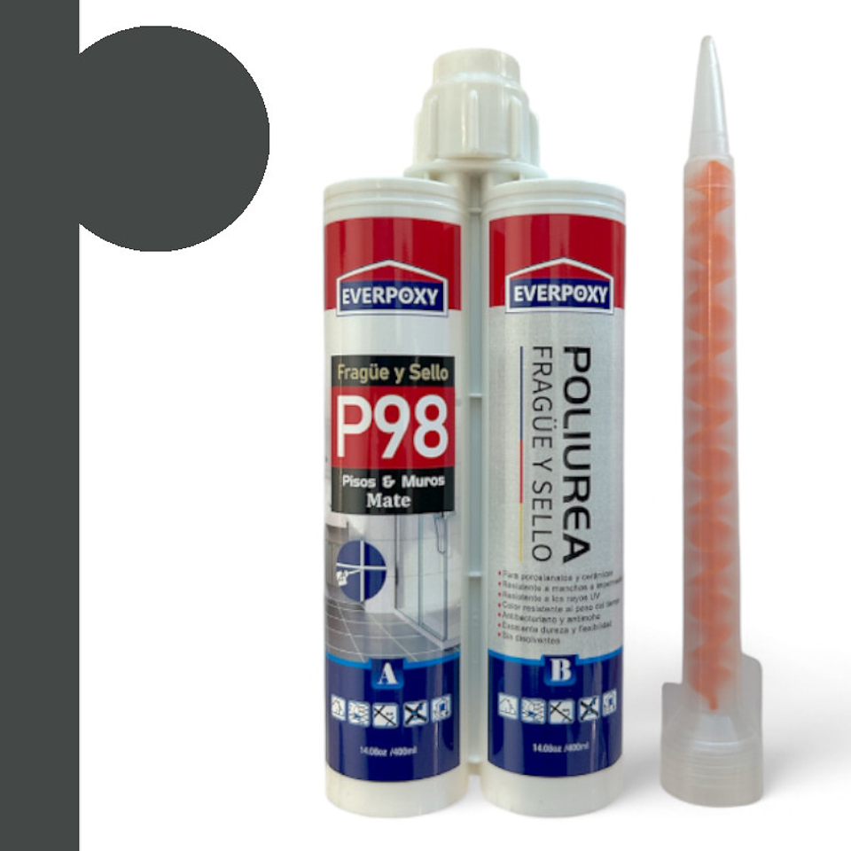 DOBLE TUBO FRAGUE Y SELLO POLIUREA 400ML INK GRAY (GRIS OSCURO) 1