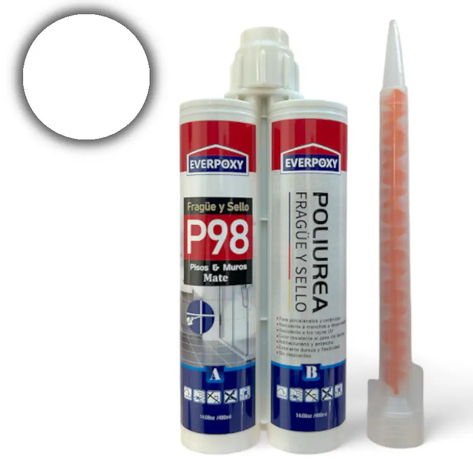 TUBO POLIUREA EPOXICO 400ML BLANCO (Ivory White) 1
