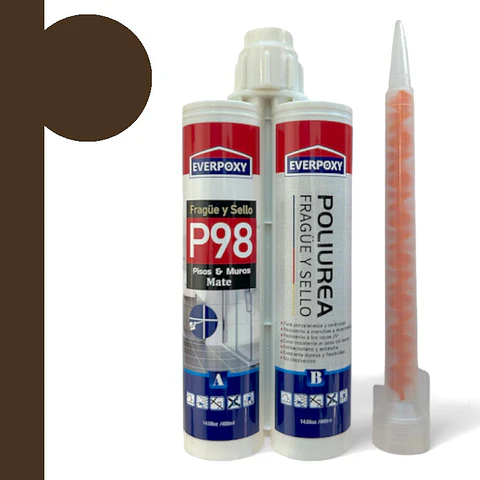 TUBO POLIUREA EPOXICO 400ML CAFE (Cave)