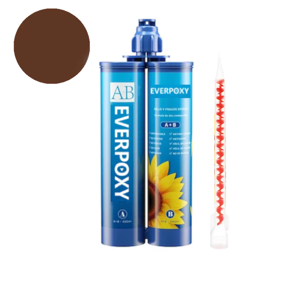 TUBO EPOXICO 400ML YIANG BROWN 1