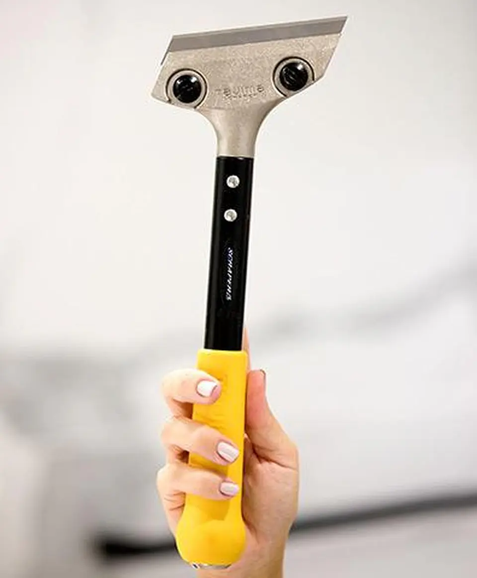CUCHILLO RASPADOR CON MANGO PARA FRAGUE EPOXICO o MULTIUSO 2