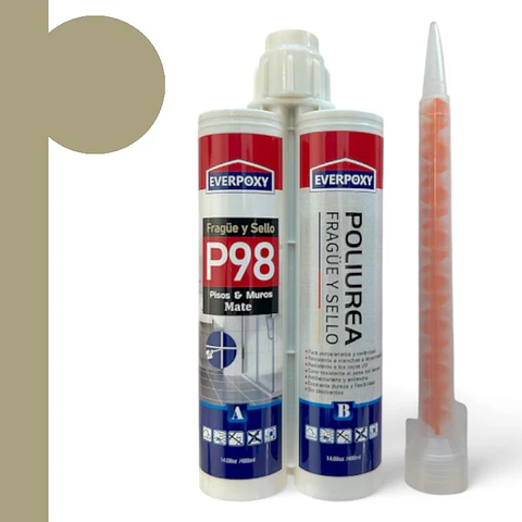 TUBO POLIUREA EPOXICO 400ML LIGHT GRAY 130 (Gris Beige)
