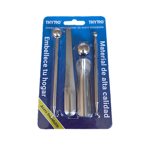 Set de bolas y paletas de acero para aplicación