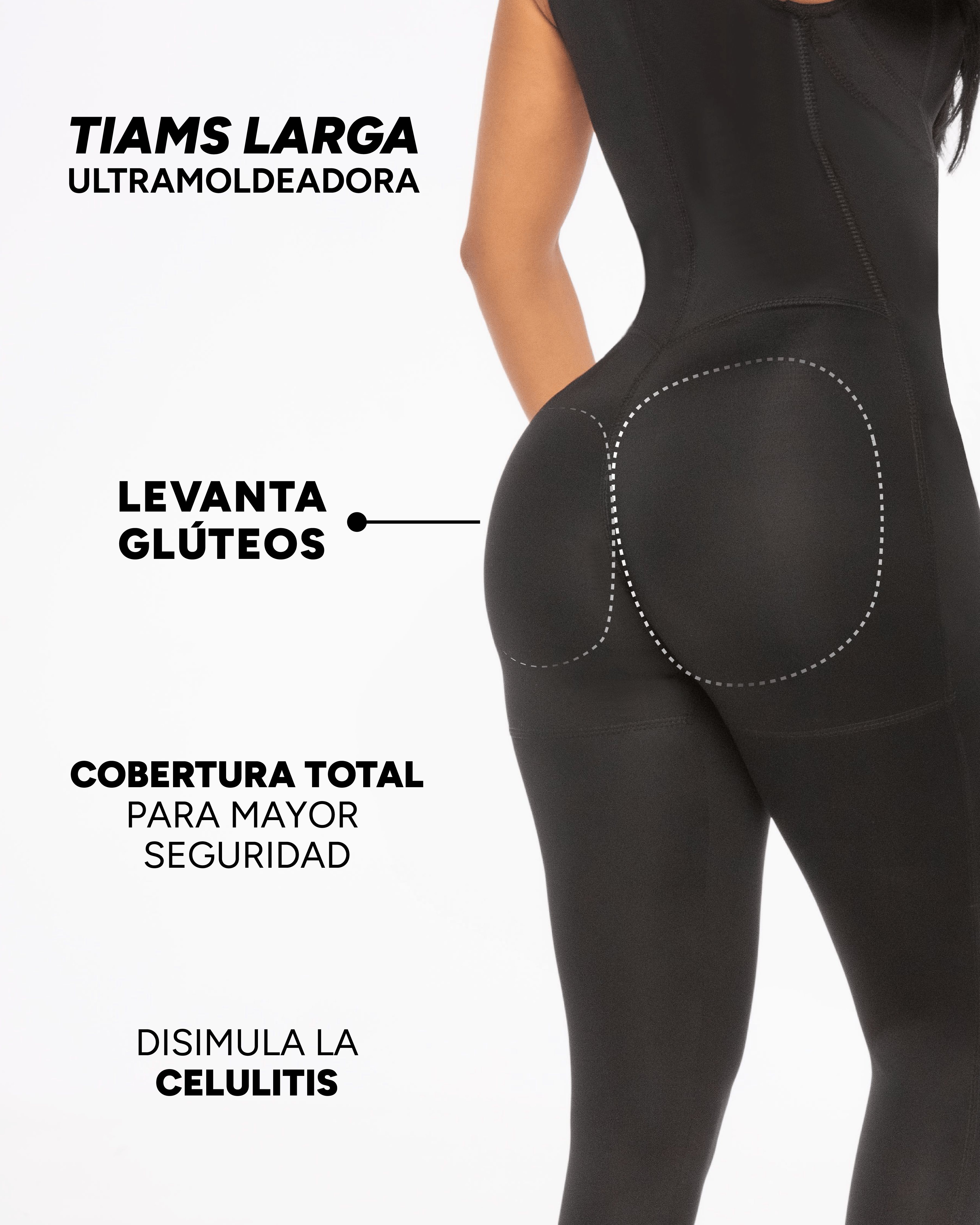 Enterizo largo ultra moldeador deportivo  6