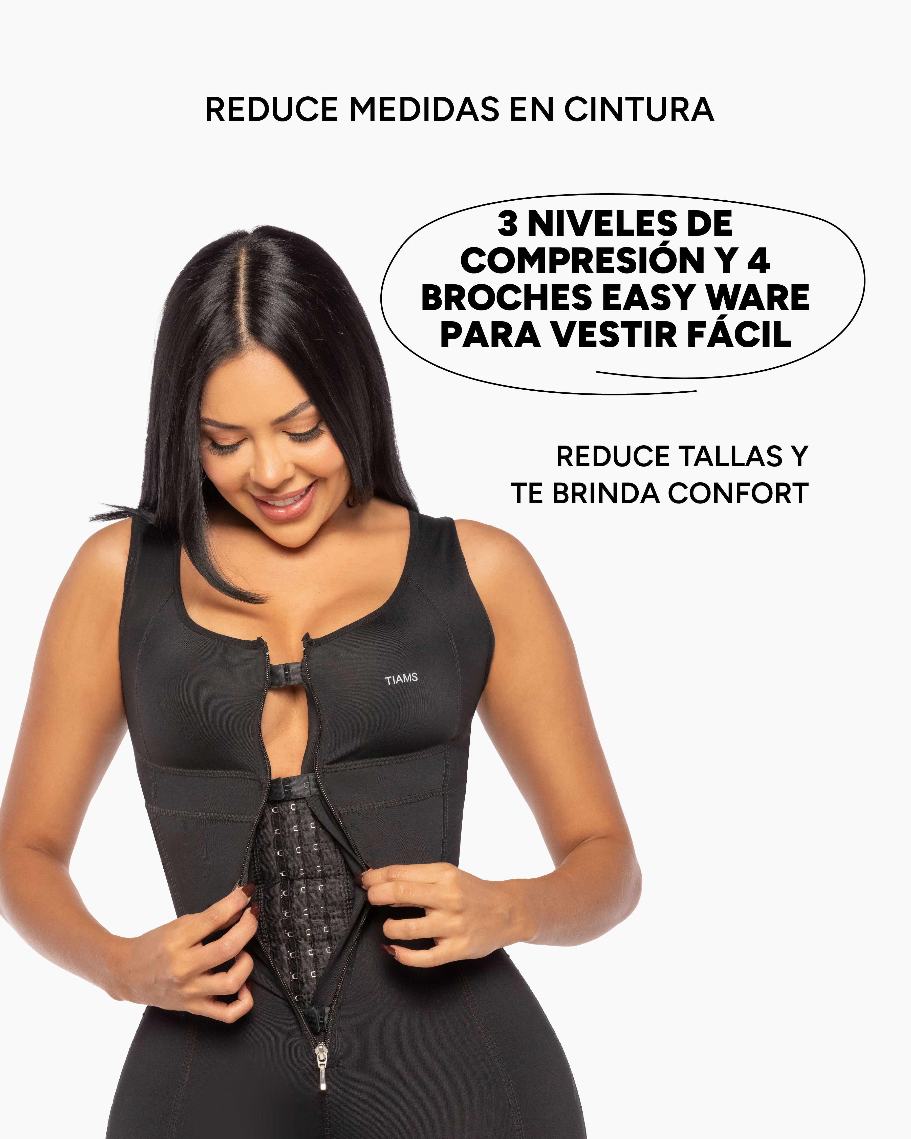 Enterizo largo ultra moldeador deportivo  5